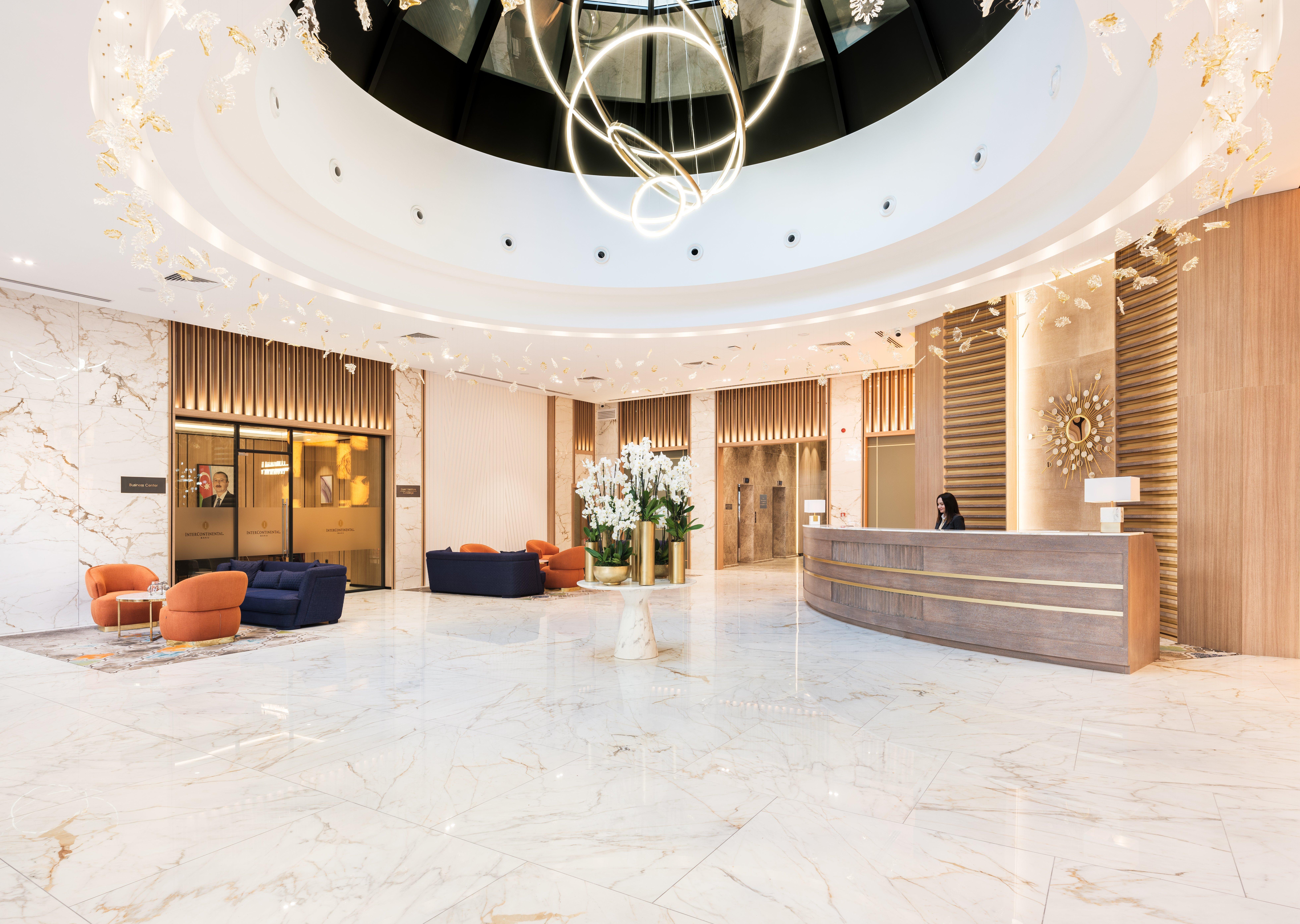 Intercontinental Baku By Ihg Otel Dış mekan fotoğraf Lobby