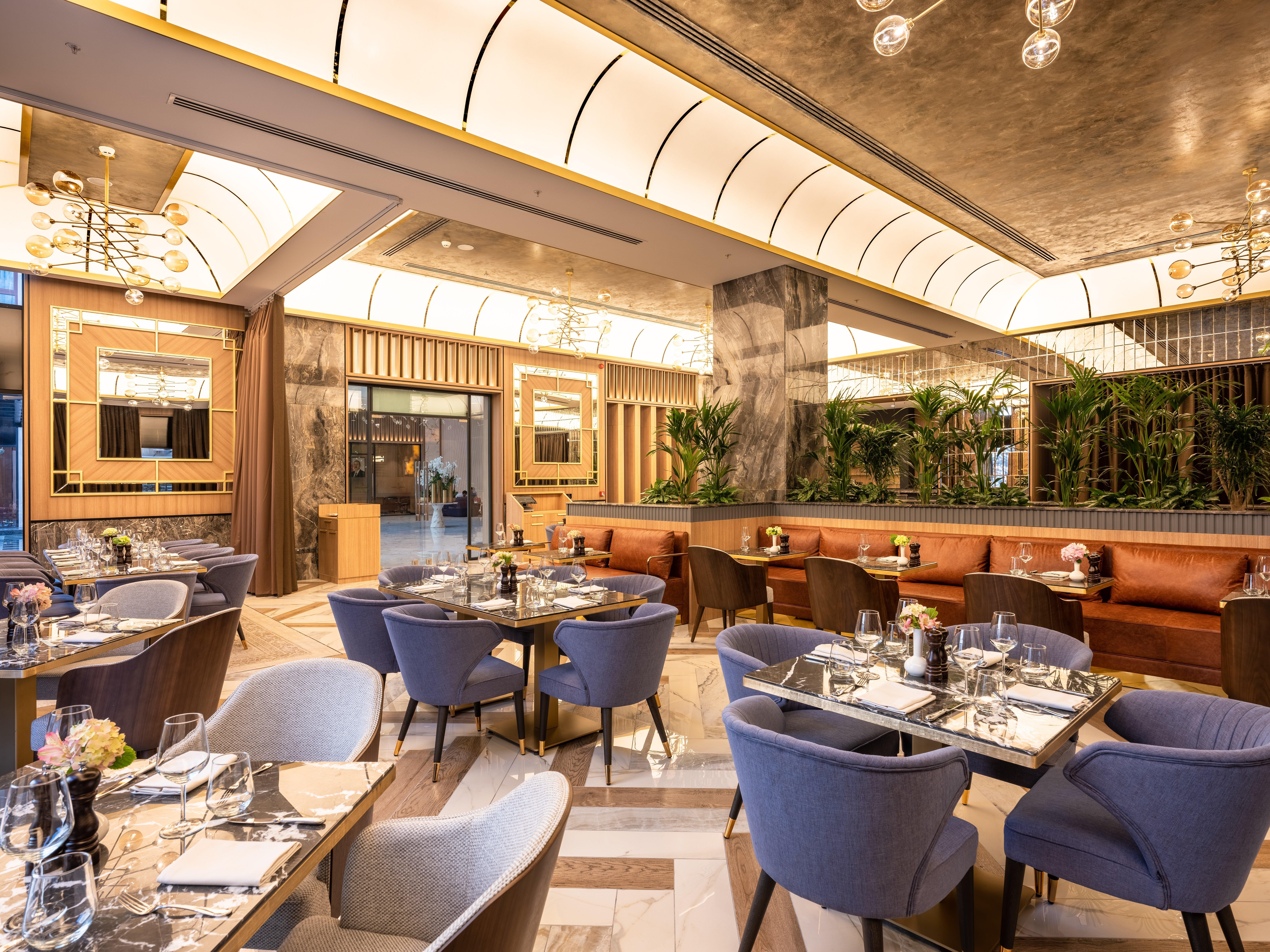Intercontinental Baku By Ihg Otel Dış mekan fotoğraf The interior of the restaurant