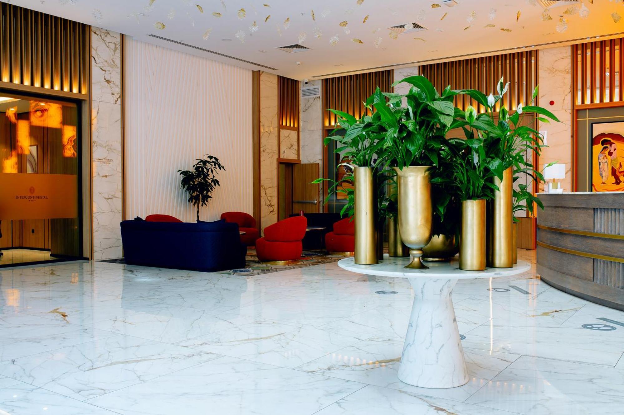 Intercontinental Baku By Ihg Otel Dış mekan fotoğraf Lobby